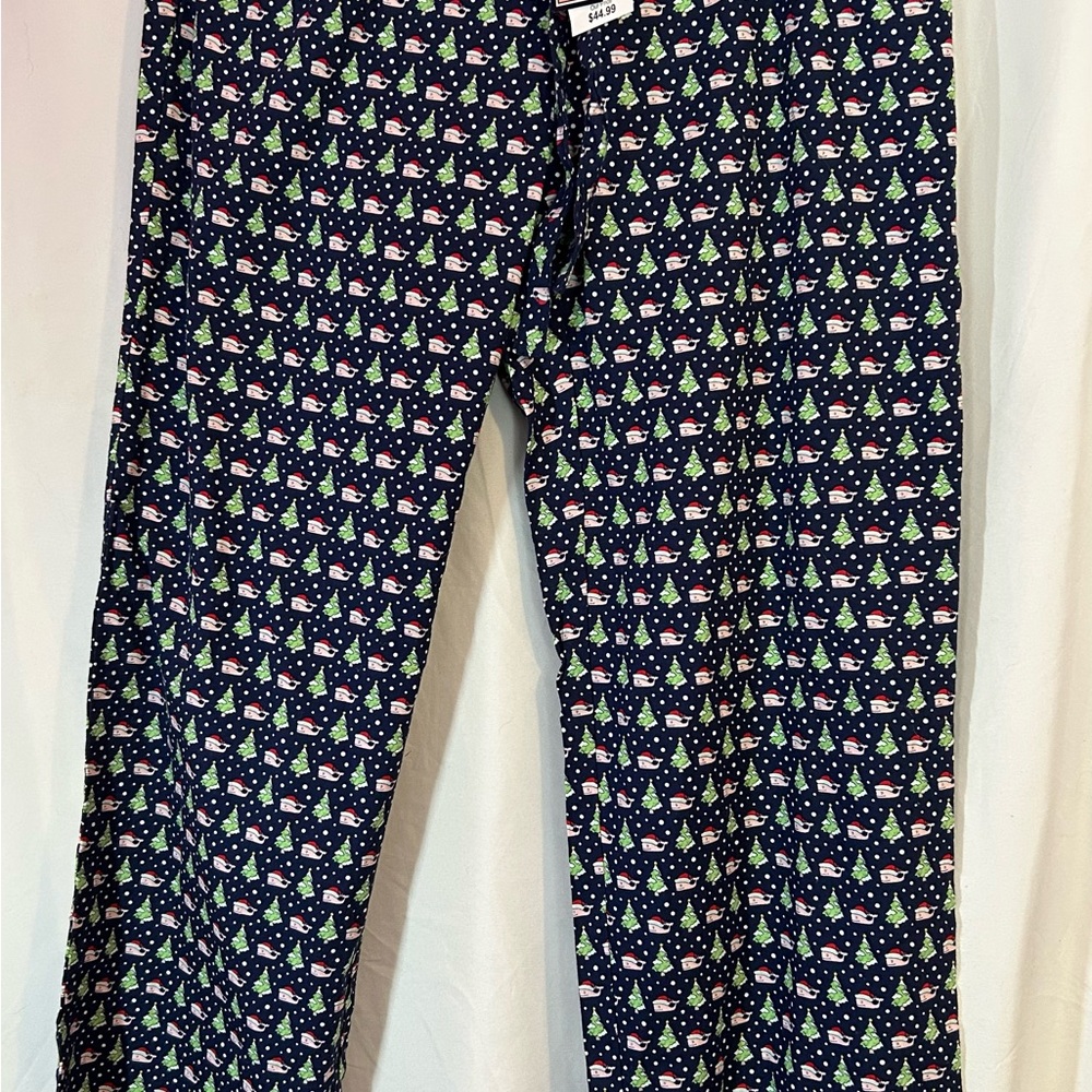 Vineyard Vines Pajama Pants with Festive Print